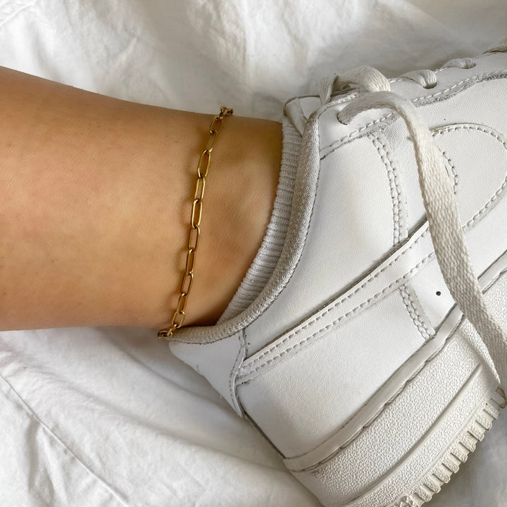 Paperclip Anklet