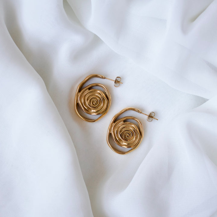 Vintage Swirl Earrings