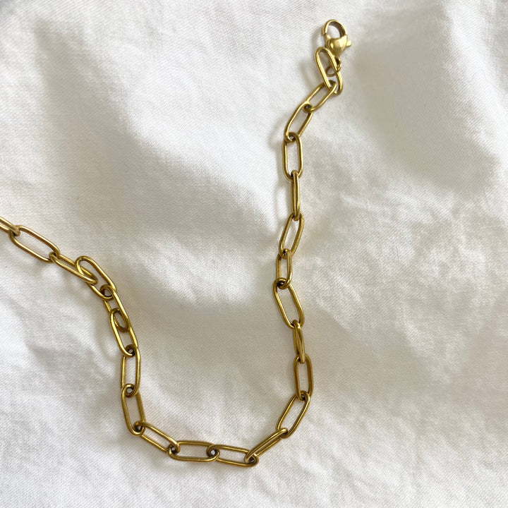 Paperclip Anklet