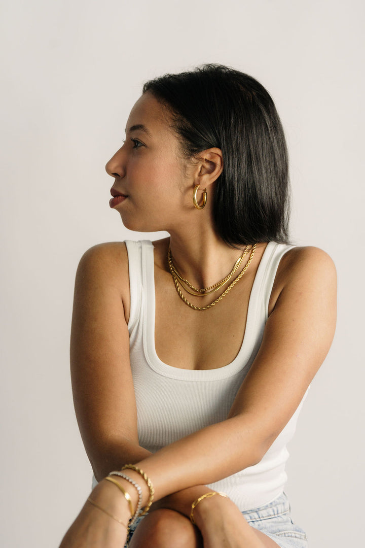 Cutie Curb Chain Necklace