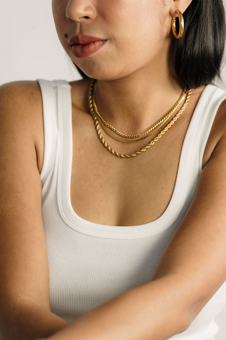 Cutie Curb Chain Necklace