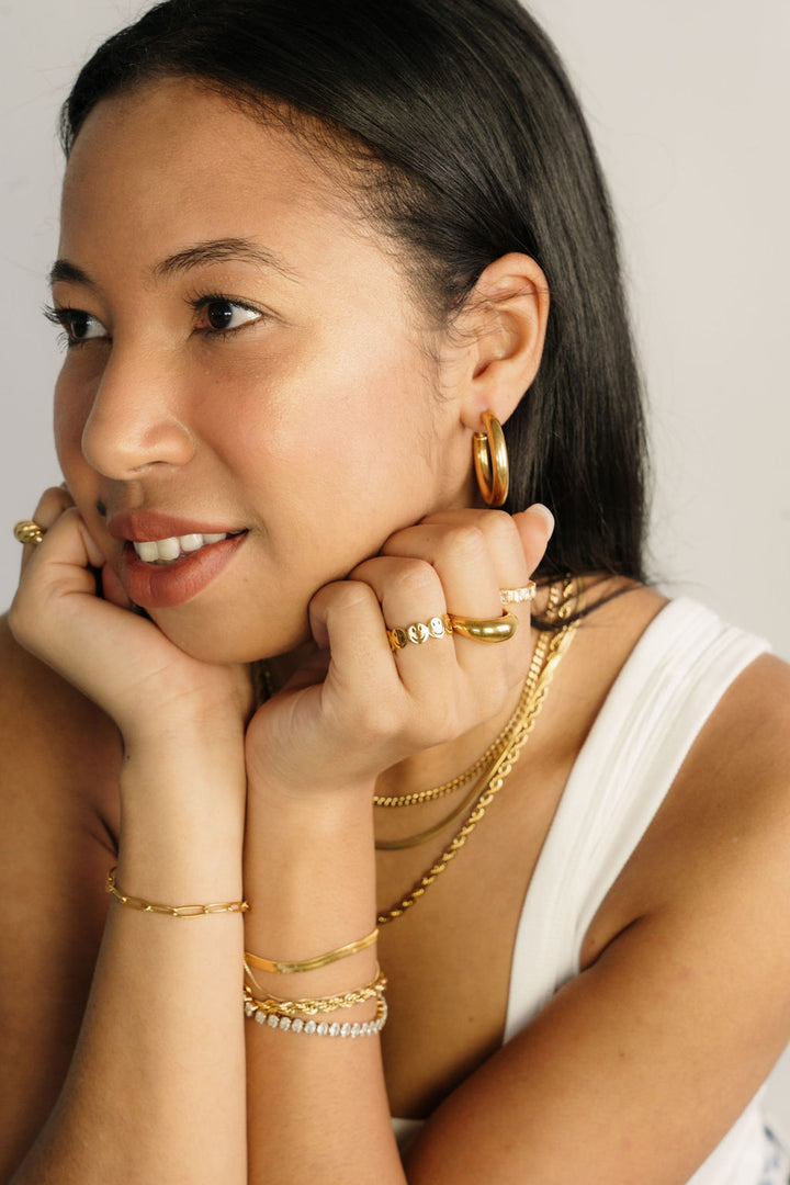 Gold Dome Ring