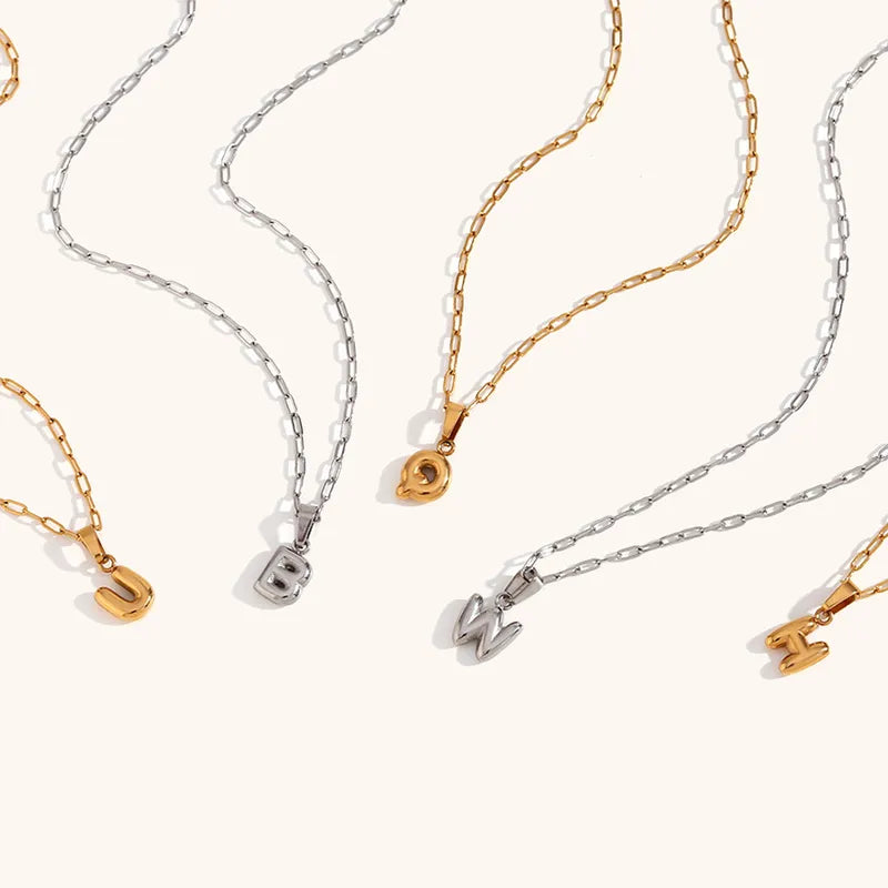 Pre-Order MINI Bubble Letter Necklace