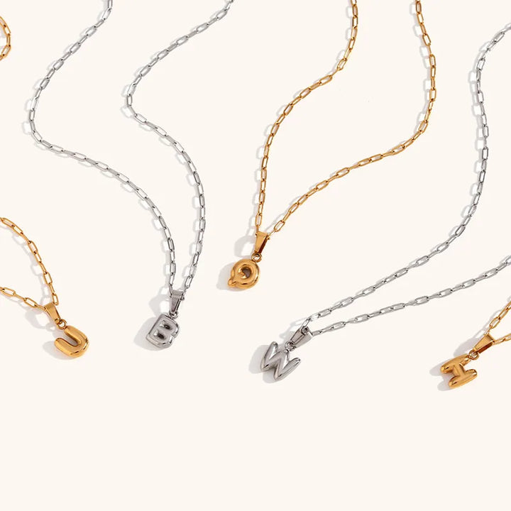 Pre-Order MINI Bubble Letter Necklace