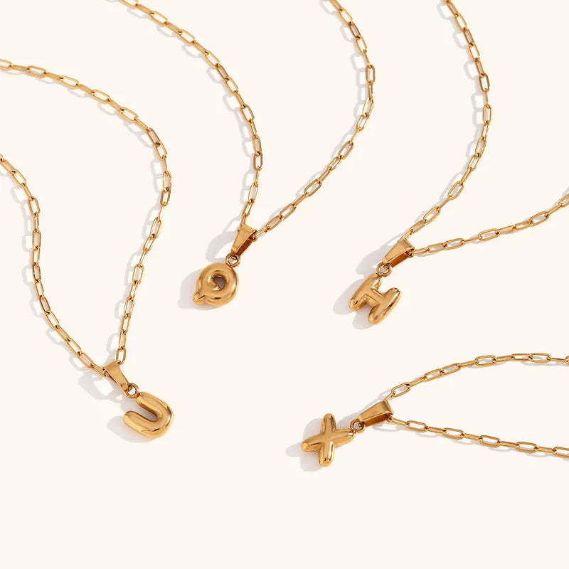 Pre-Order MINI Bubble Letter Necklace