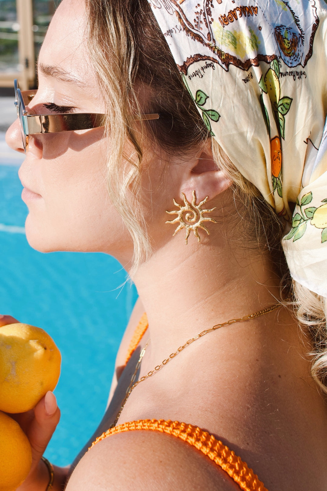 Du Soleil Stud Earrings