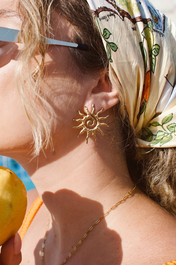 Du Soleil Stud Earrings