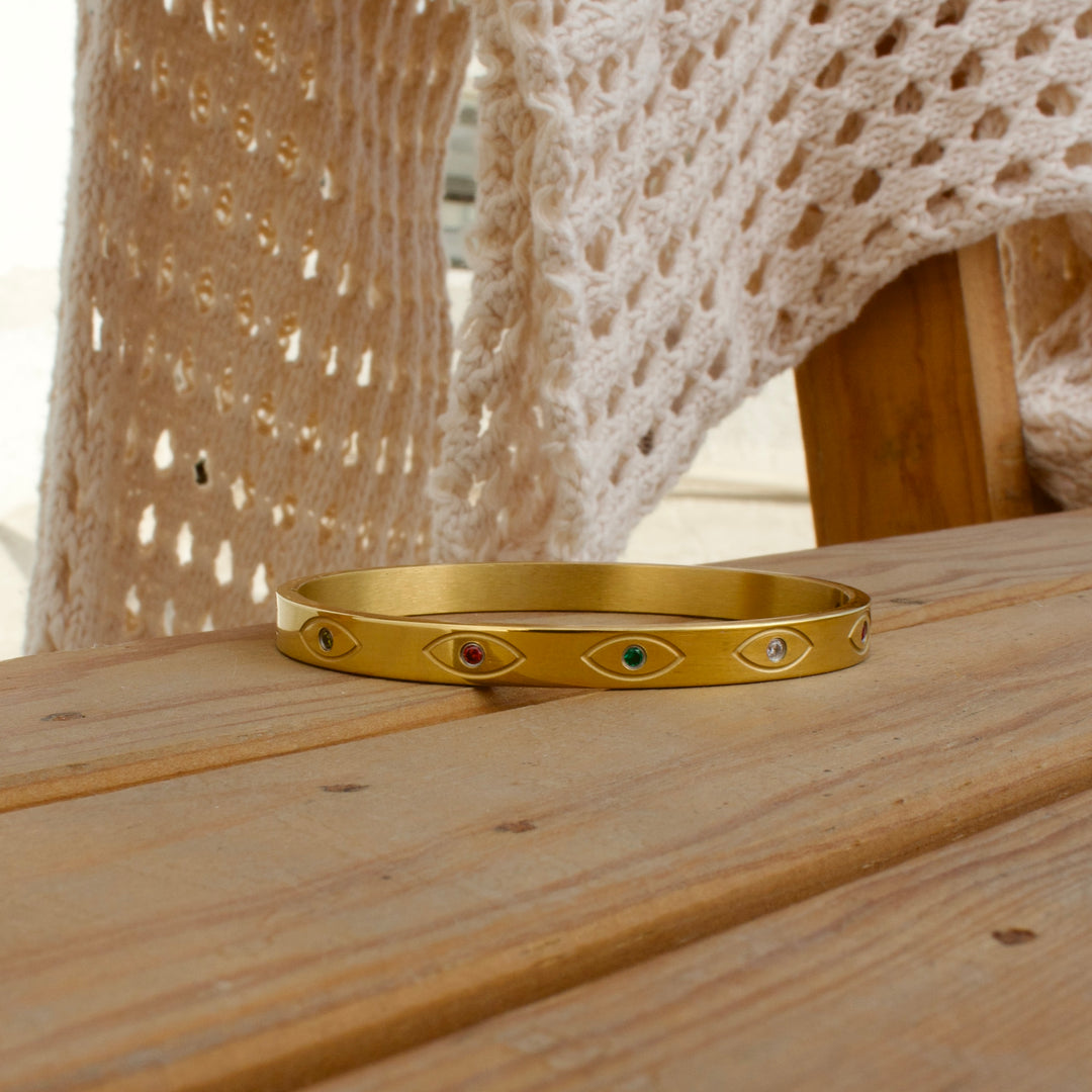 Colourful Eye Bangle