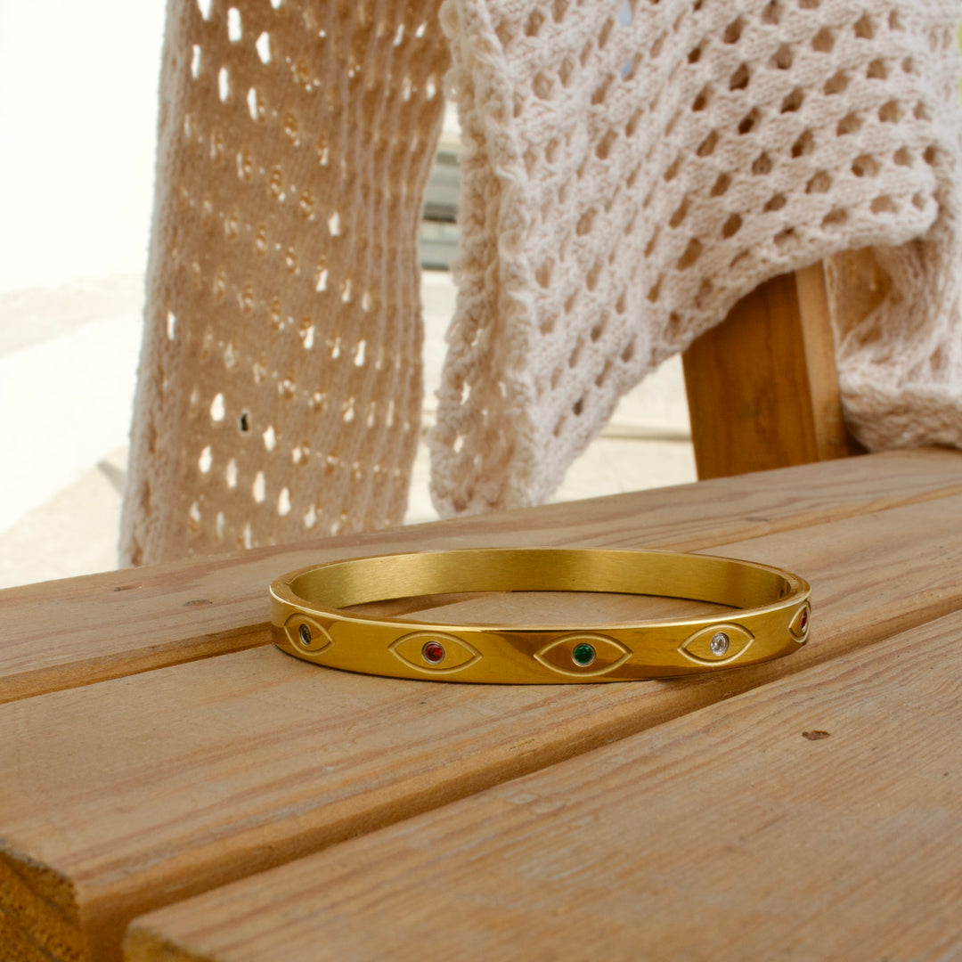 Colourful Eye Bangle