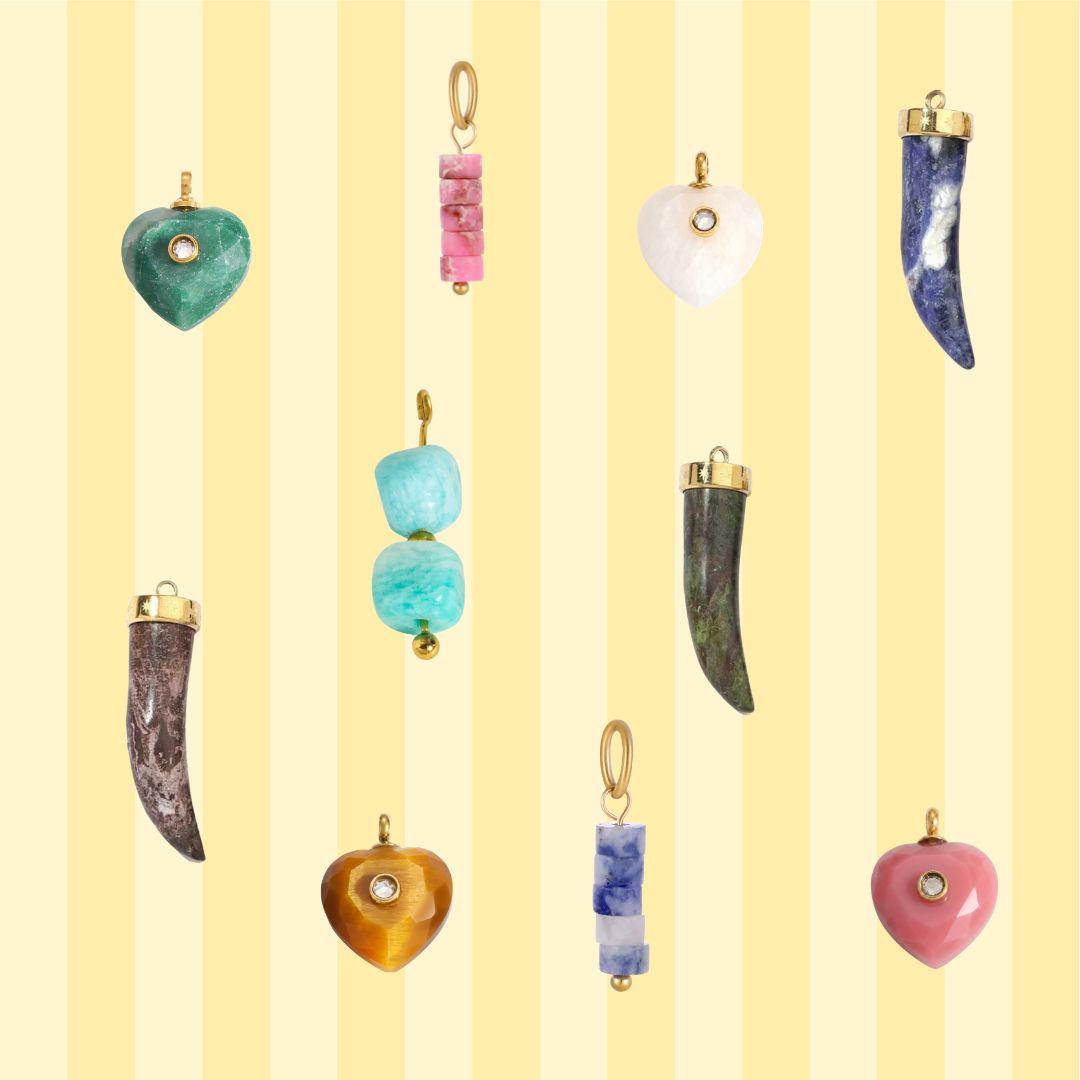 Gemstone Charms