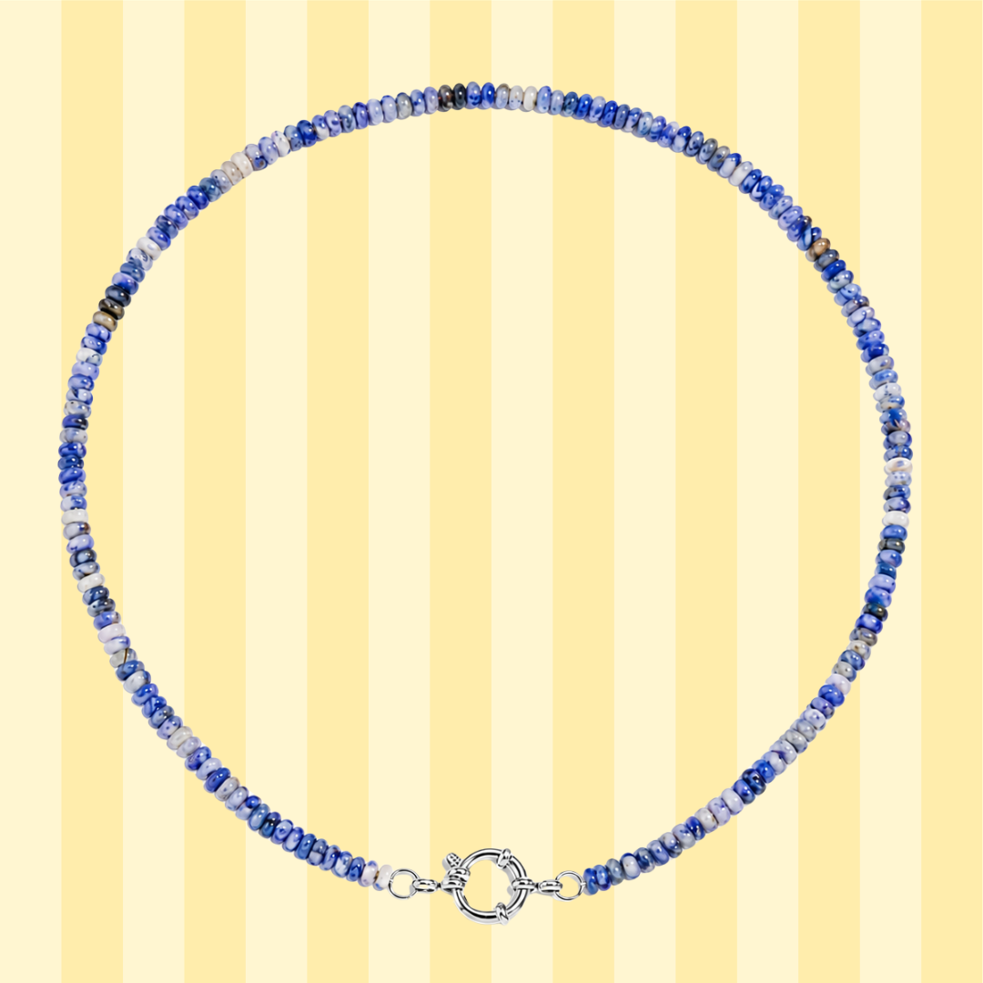 Sodalite Gemstone Charm Necklaces