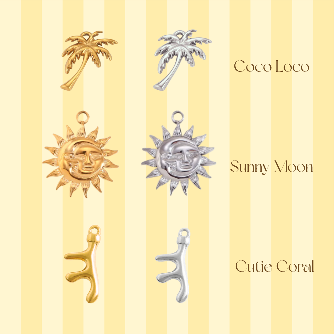 Sun & Sea Charms
