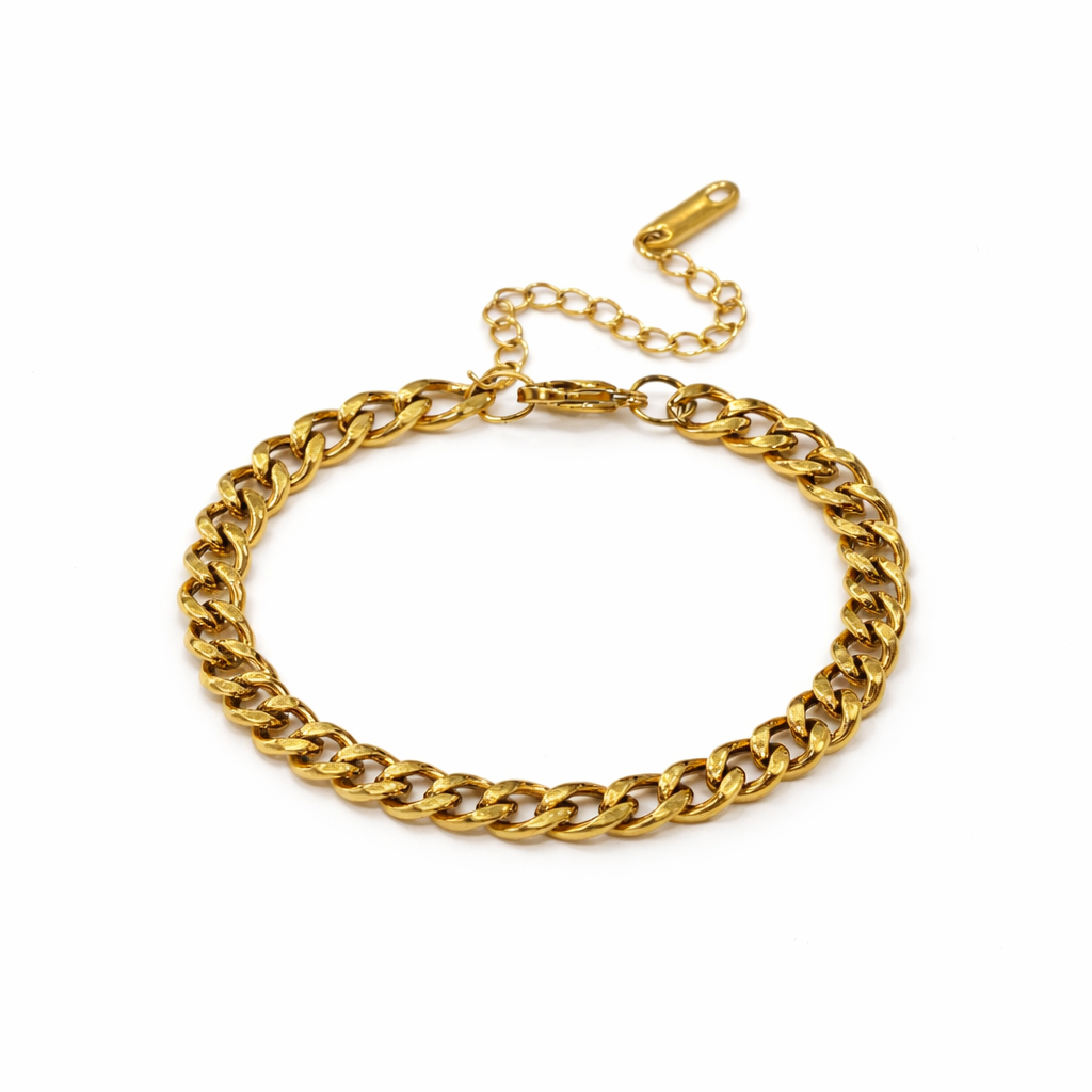Curb Chain Bracelet Bold