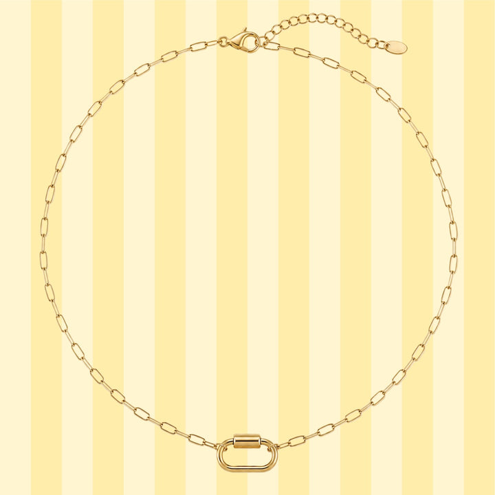 Classic Oval Charm Necklaces