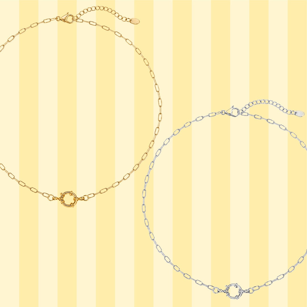 Classic Round Charm Necklaces