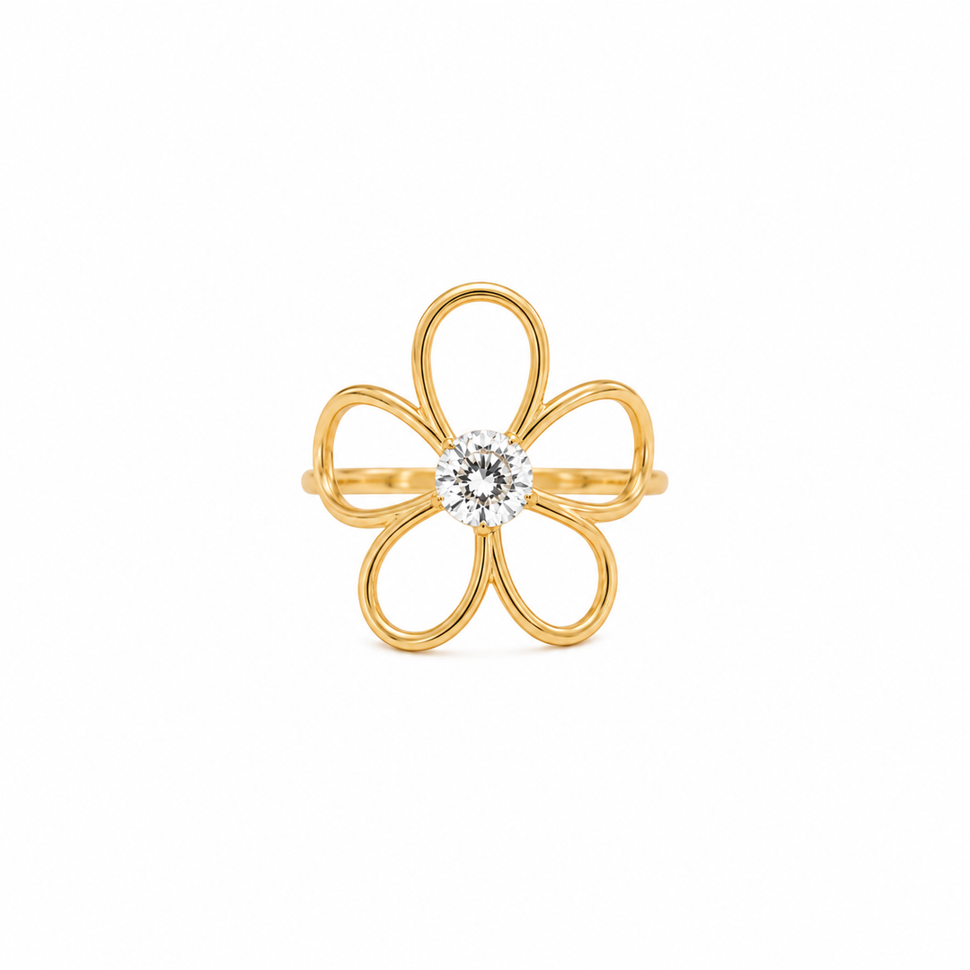 Fiori Ring Gold