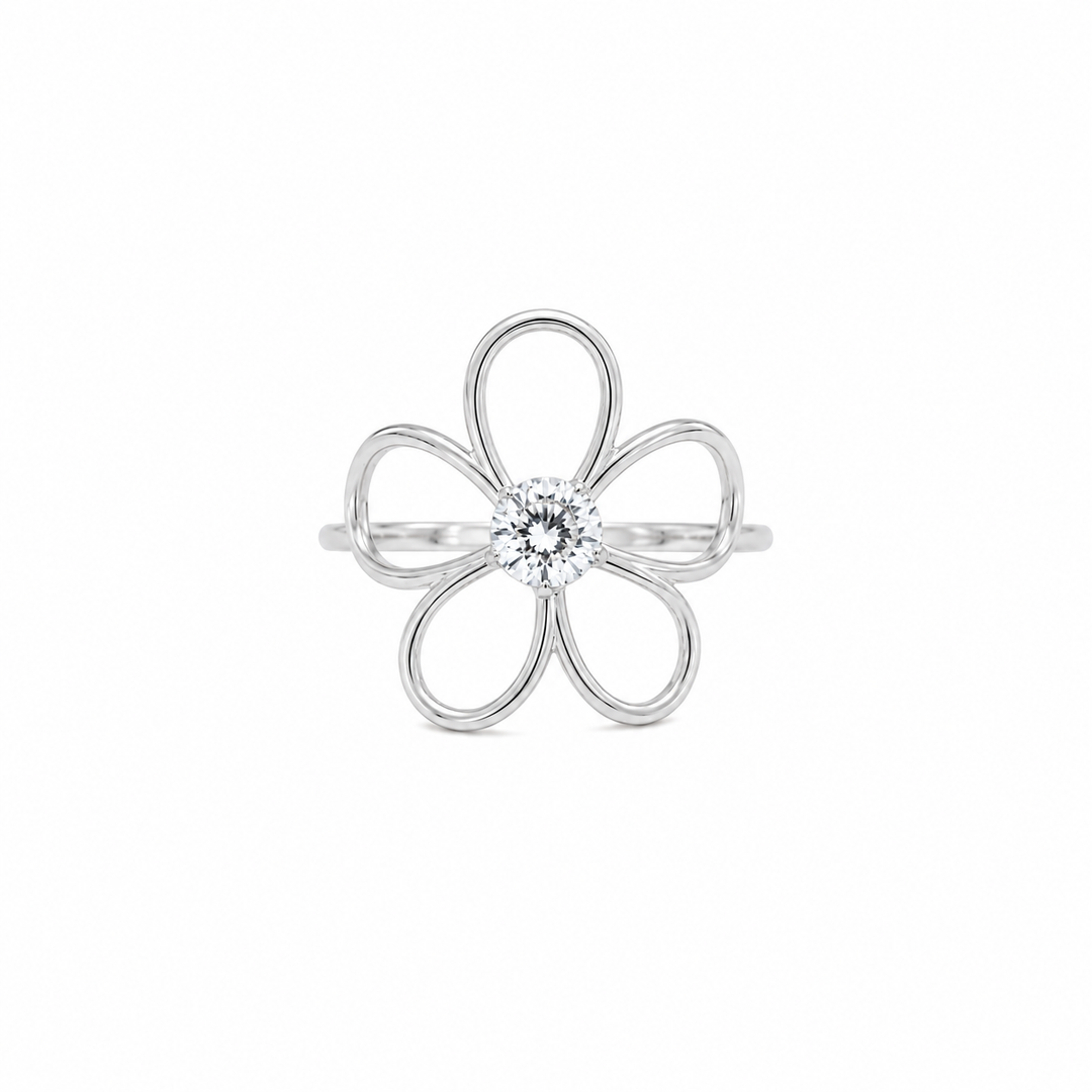 Fiori Ring Silver
