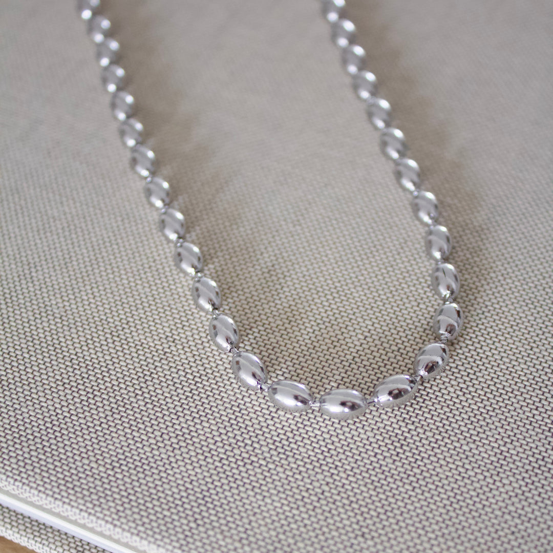 Oval Ball Chain Necklace