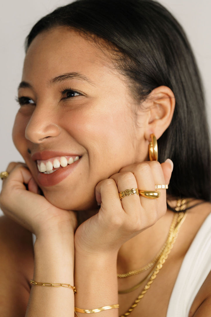 Smiley Face Ring