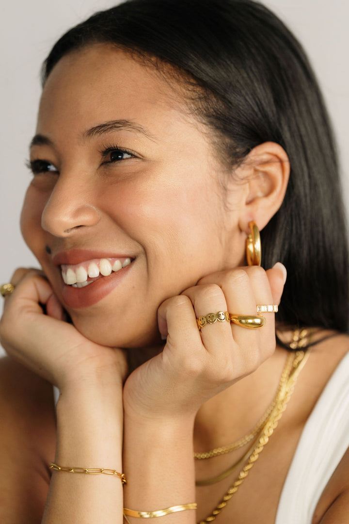 Gold Dome Ring