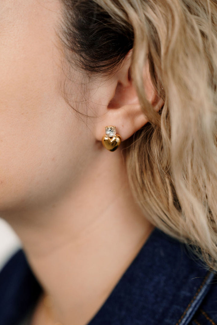 Heart Studs