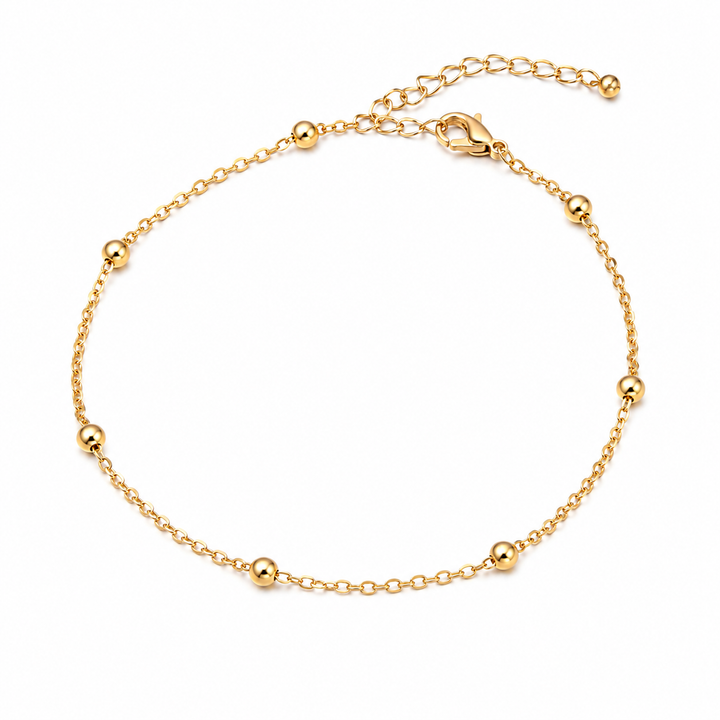 Ball Anklet Gold