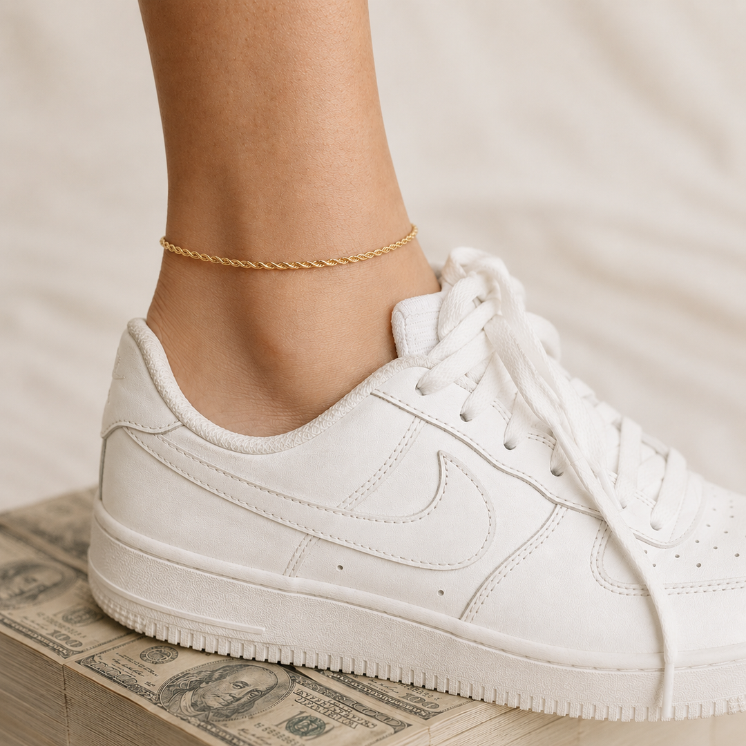 Rope Anklet Gold