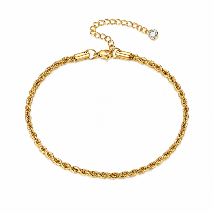 Rope Anklet Gold