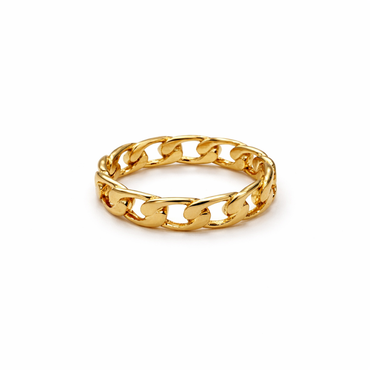 Laundering Link Ring Gold