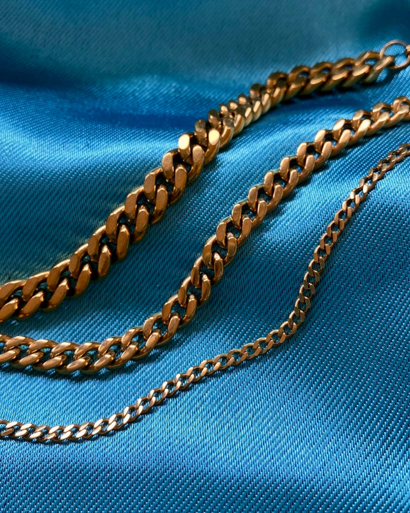 Lord Jord Curb Chain Bracelets